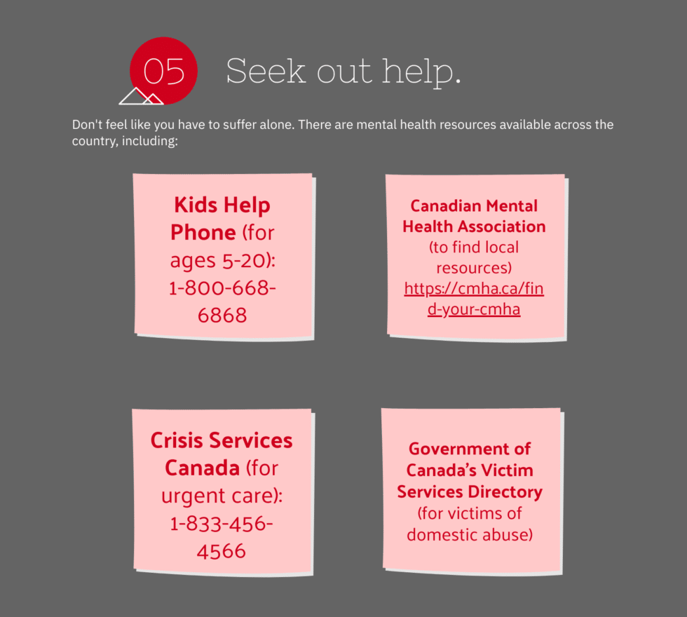 Look After Your Mental Health Canada Safety Council